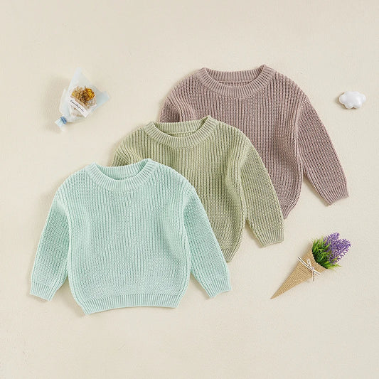 Knitted Long Sleeve Sweater