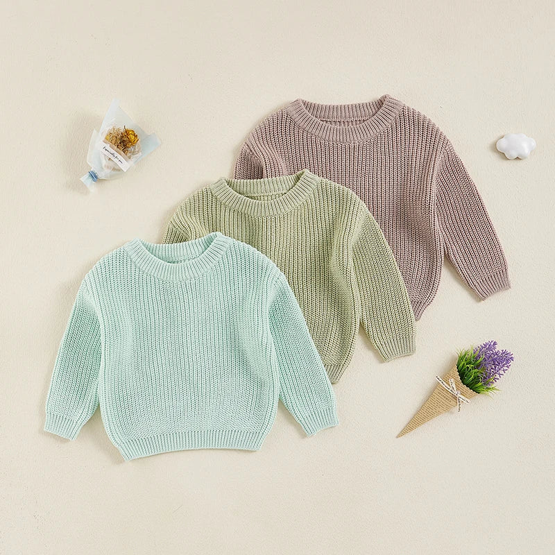 Knitted Long Sleeve Sweater
