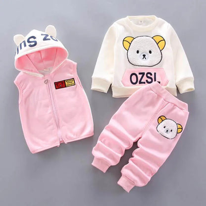 Thick Baby Sweater Set