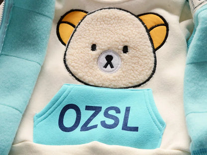 Thick Baby Sweater Set