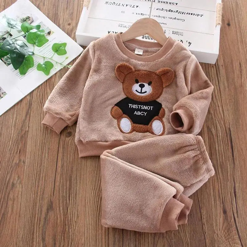 Thick Baby Sweater Set
