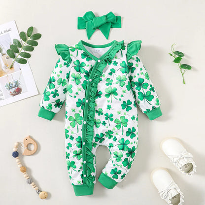 Baby Boy Bear Romper