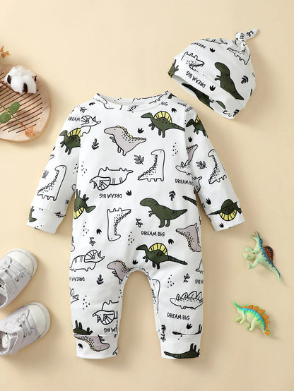 Baby Boy Bear Romper