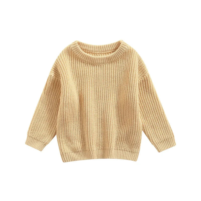 Knitted Long Sleeve Sweater
