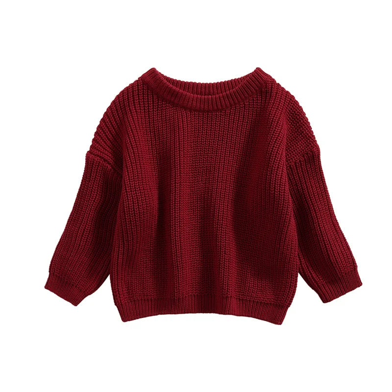 Knitted Long Sleeve Sweater