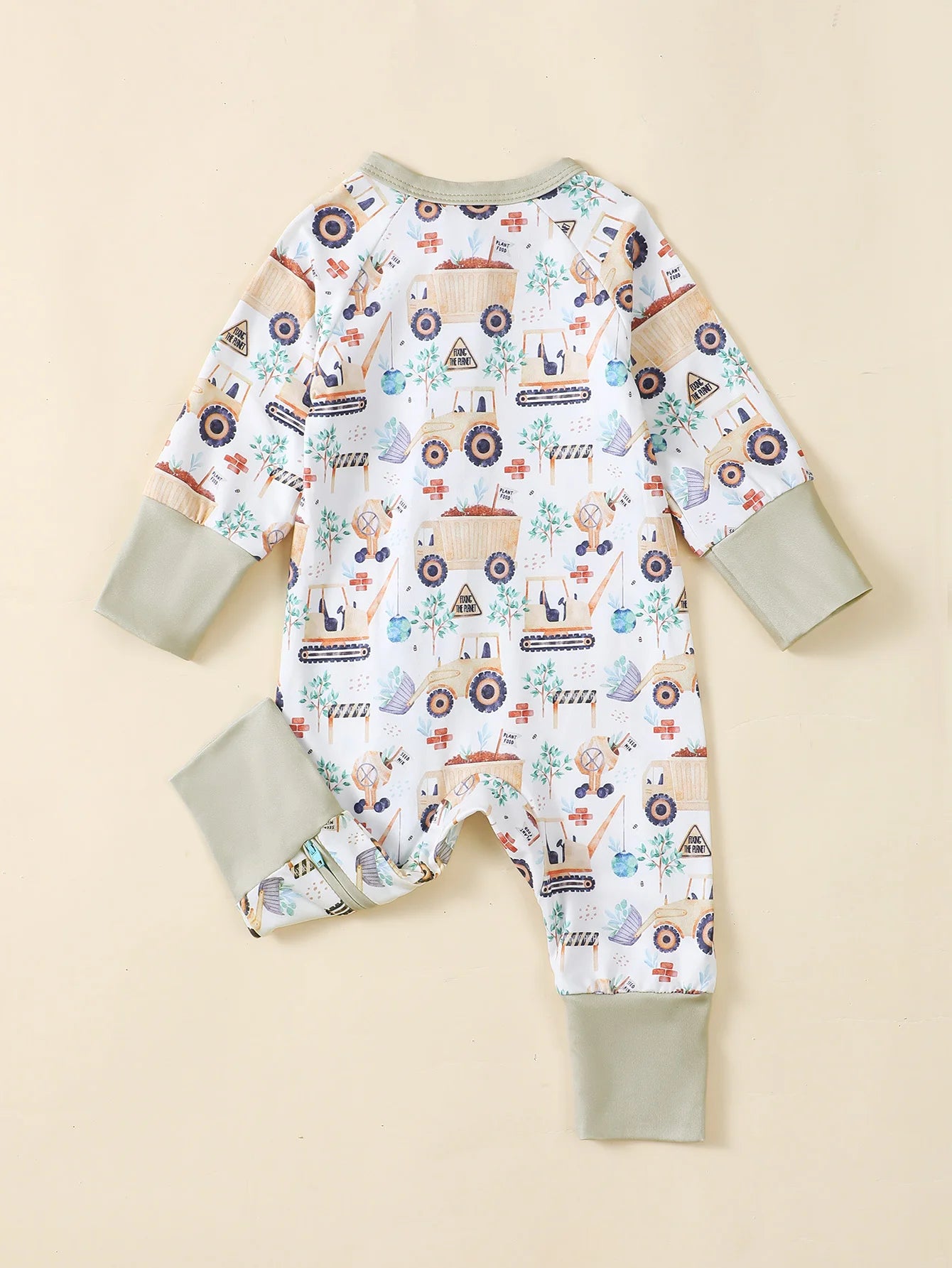 Baby Boy Bear Romper