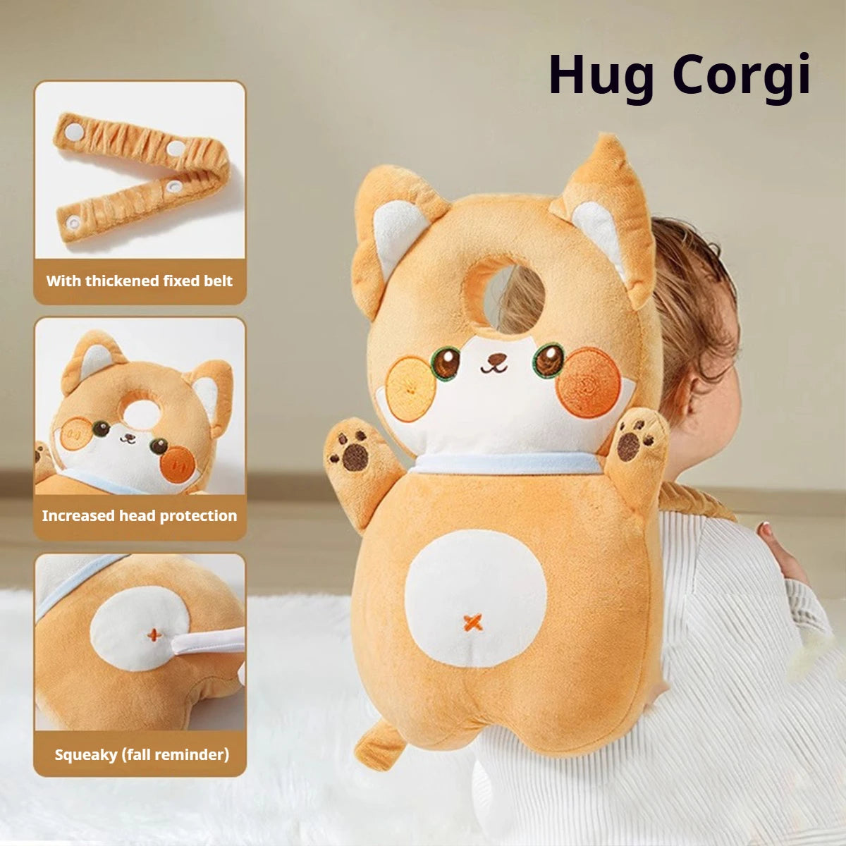 Baby Head Protection Headrest