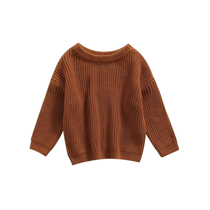 Knitted Long Sleeve Sweater