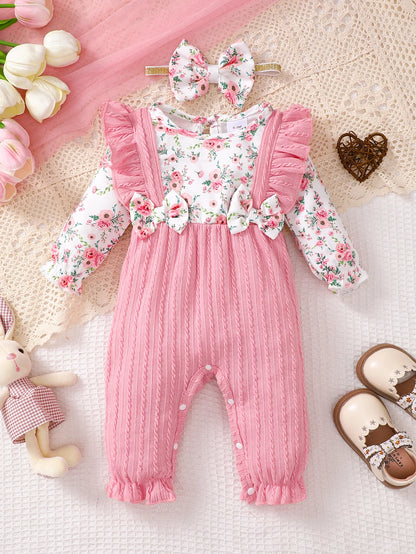 Baby Boy Bear Romper