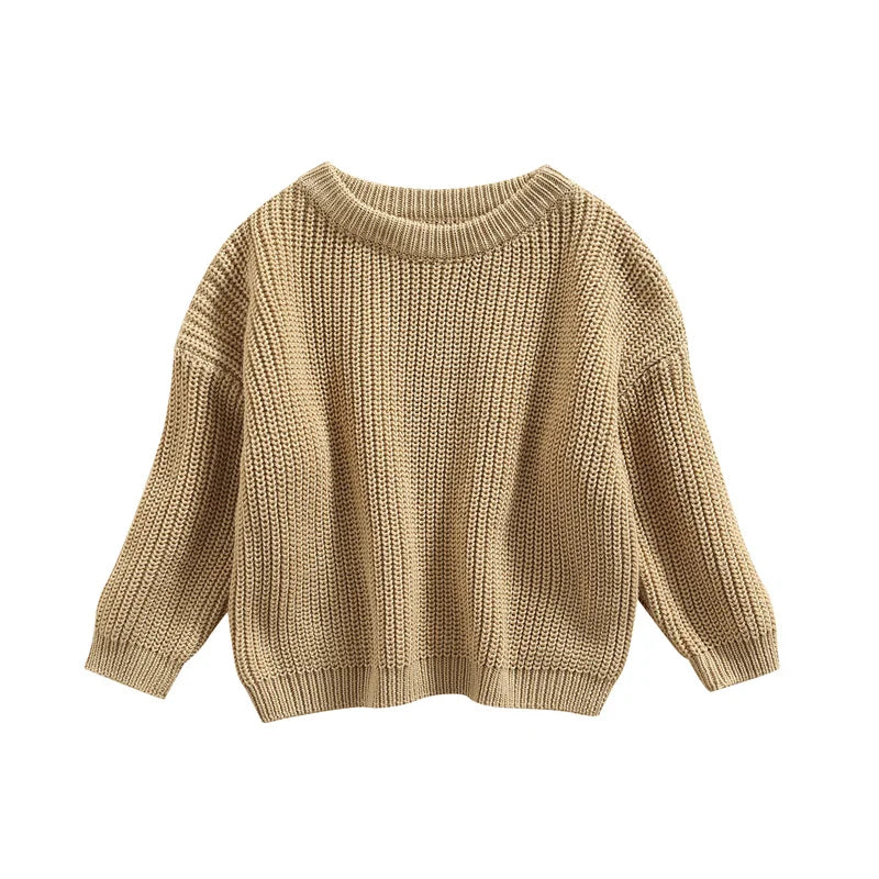 Knitted Long Sleeve Sweater