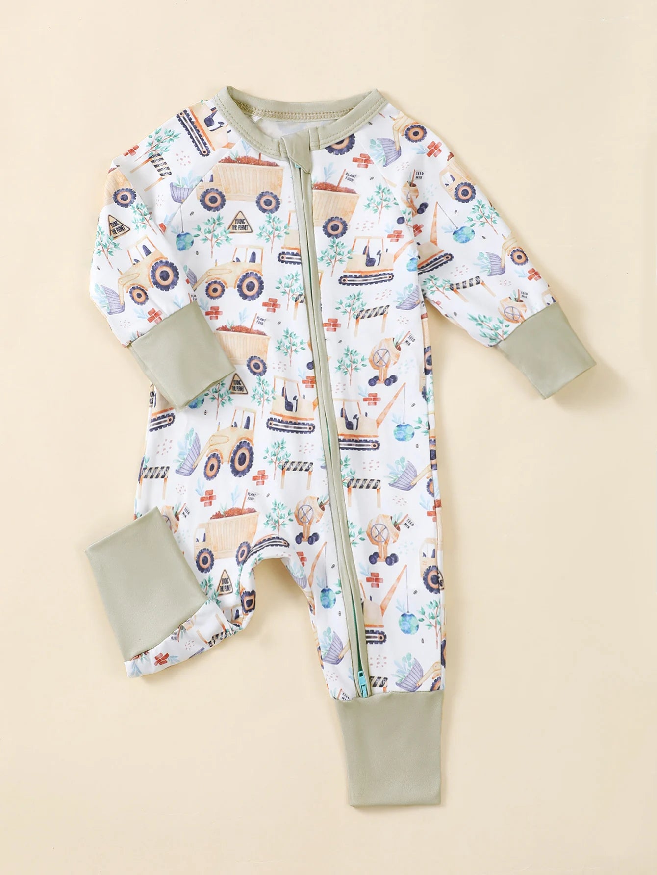 Baby Boy Bear Romper