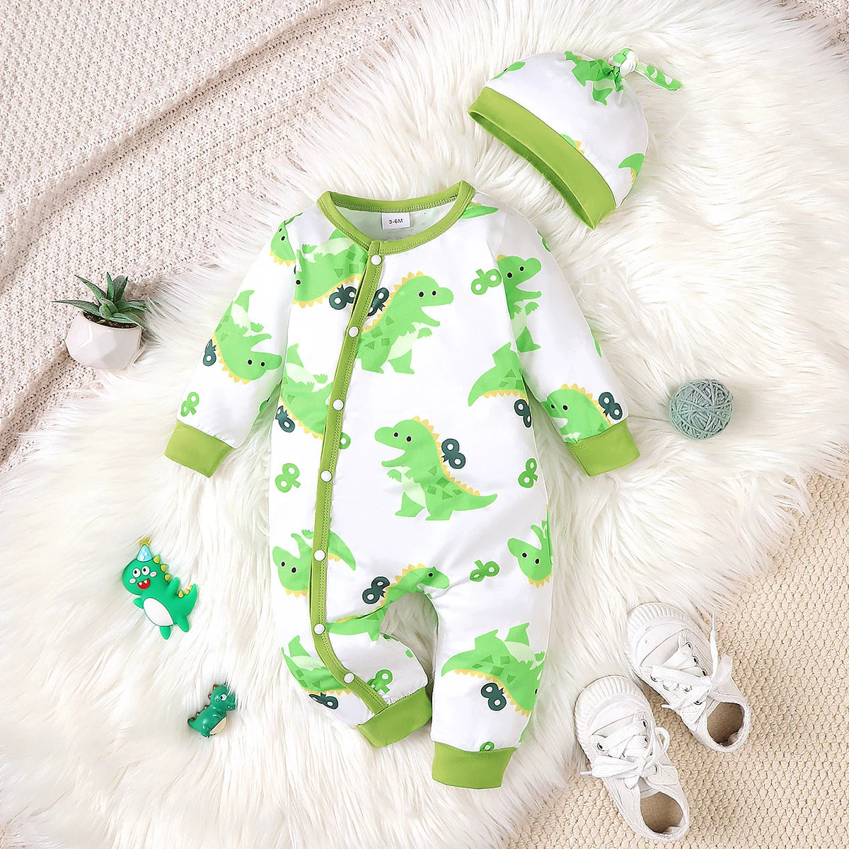 Baby Boy Bear Romper