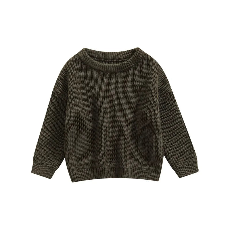 Knitted Long Sleeve Sweater