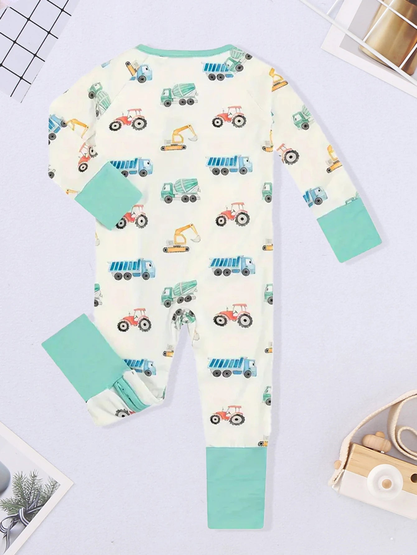 Baby Boy Bear Romper