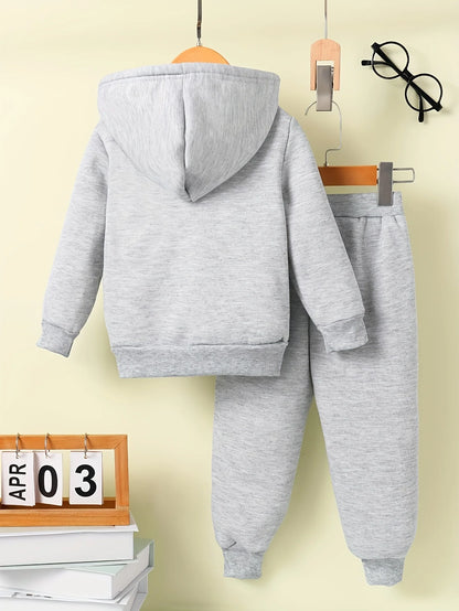 Baby Girl Cat Fleece Outfit Set