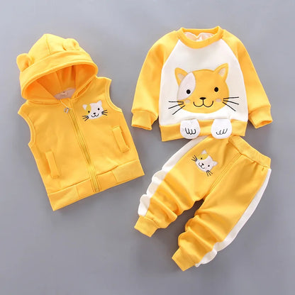 Thick Baby Sweater Set