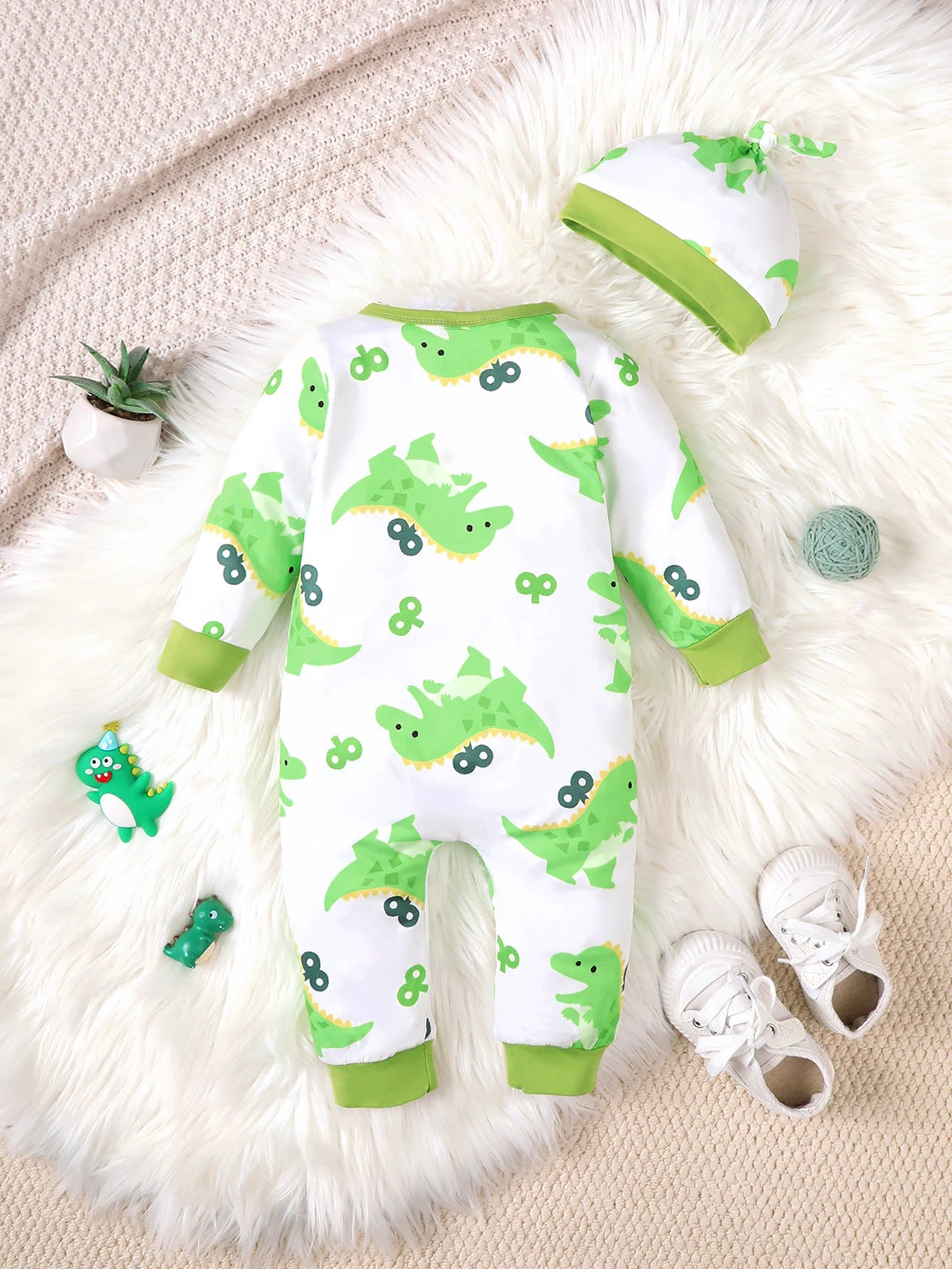Baby Boy Bear Romper