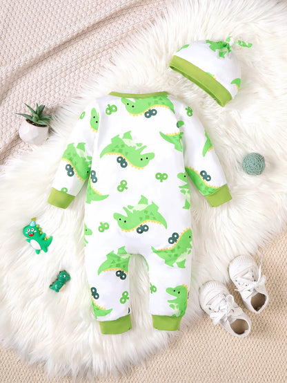 Baby Boy Bear Romper
