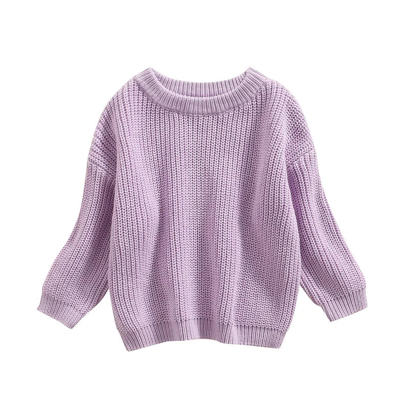 Knitted Long Sleeve Sweater