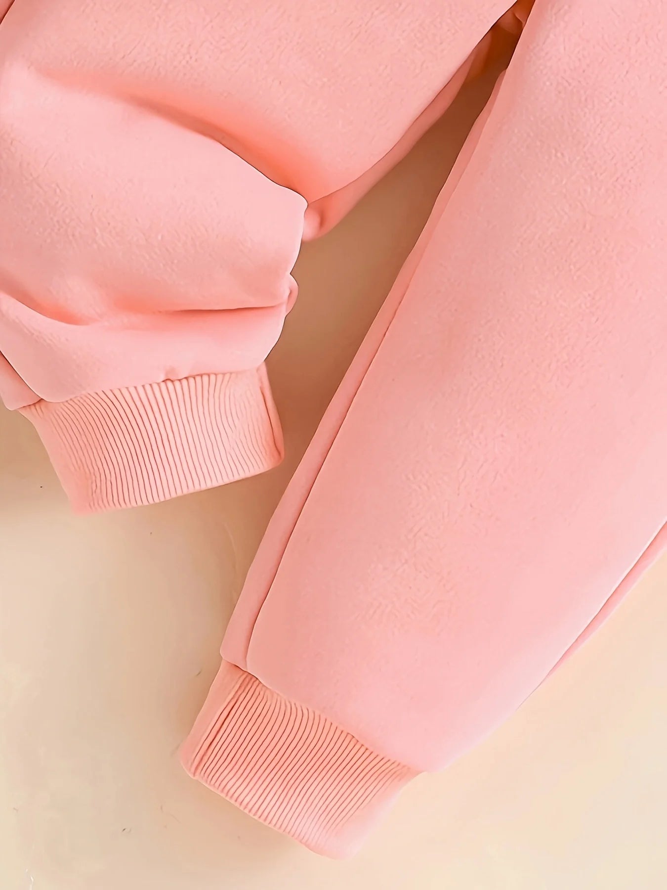 Baby Girl Cat Fleece Outfit Set