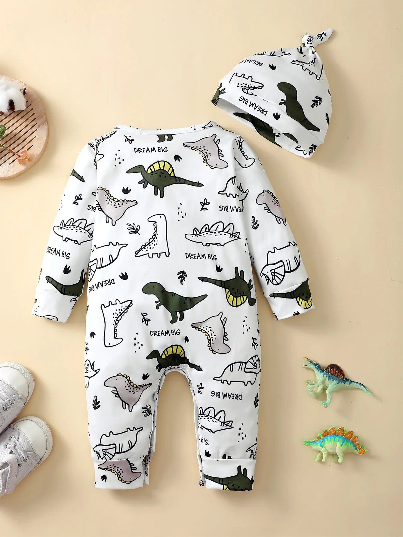 Baby Boy Bear Romper