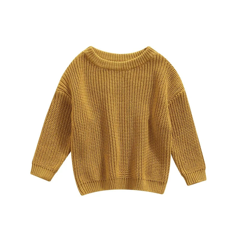 Knitted Long Sleeve Sweater