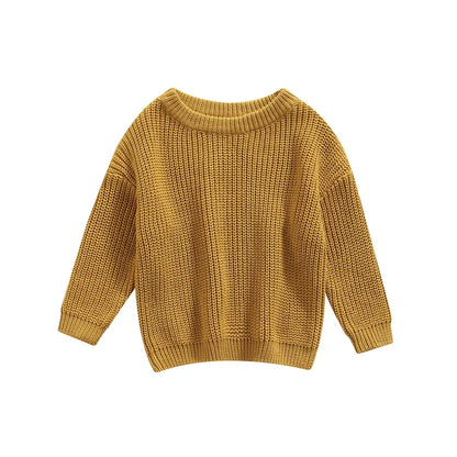 Knitted Long Sleeve Sweater