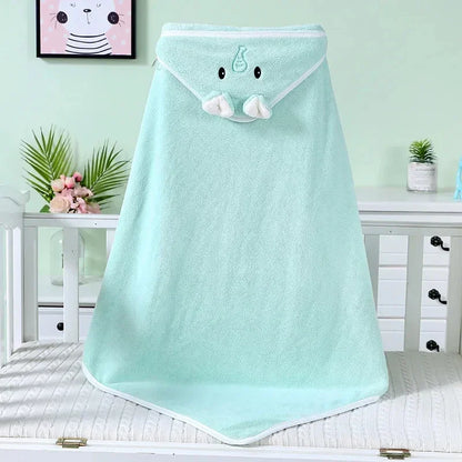 Baby Cartoon Hooded Bath Towel