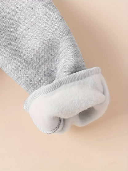 Baby Girl Cat Fleece Outfit Set